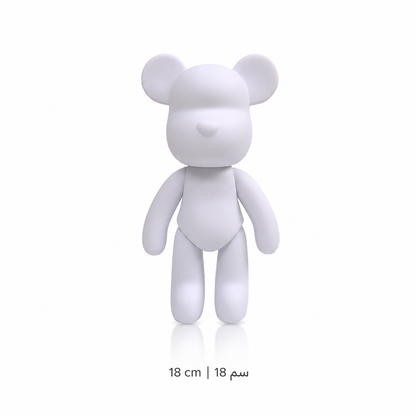 DIY Bear Art Figure – Paint Your Own |  مجسم دب فني للتلوين