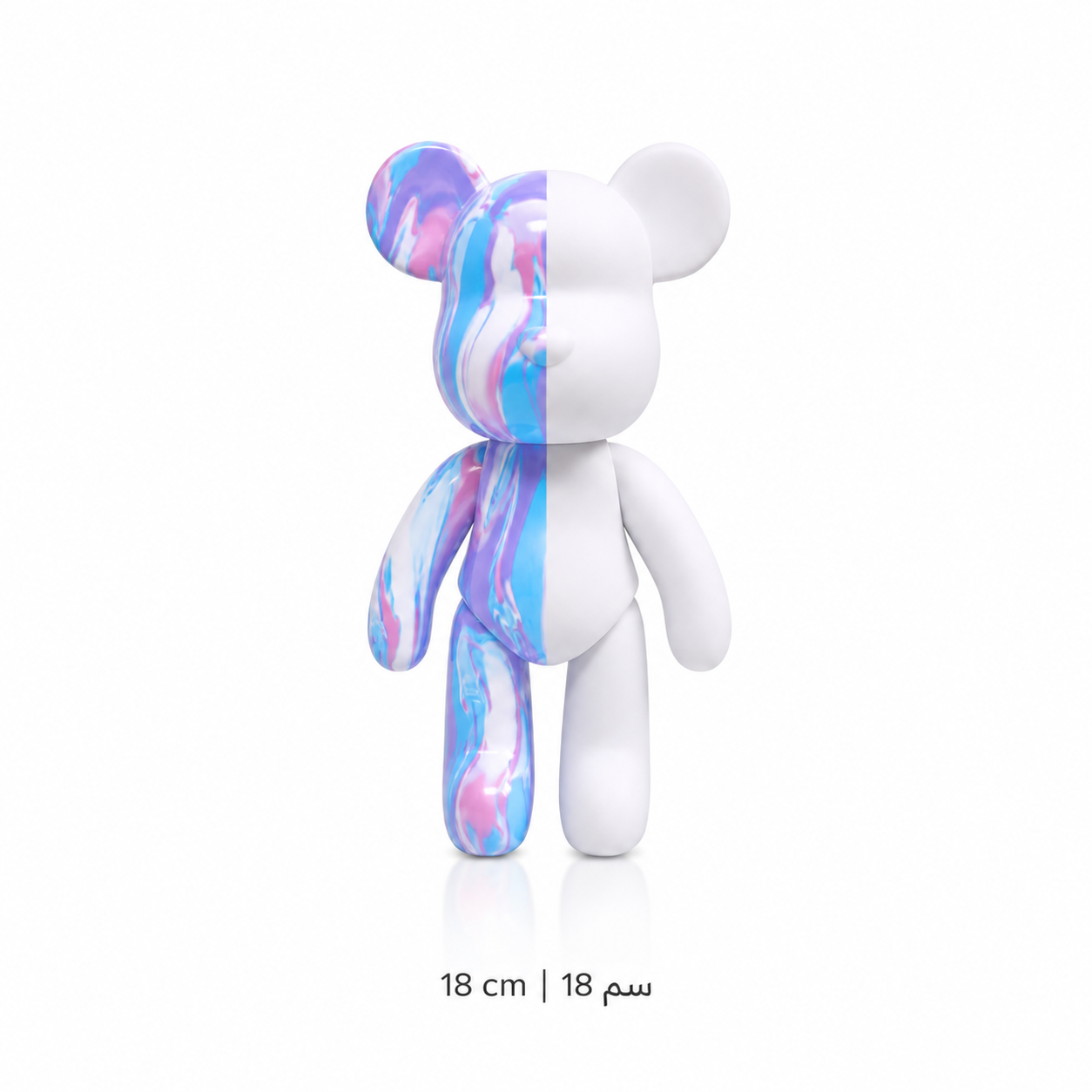 DIY Bear Art Figure – Paint Your Own |  مجسم دب فني للتلوين