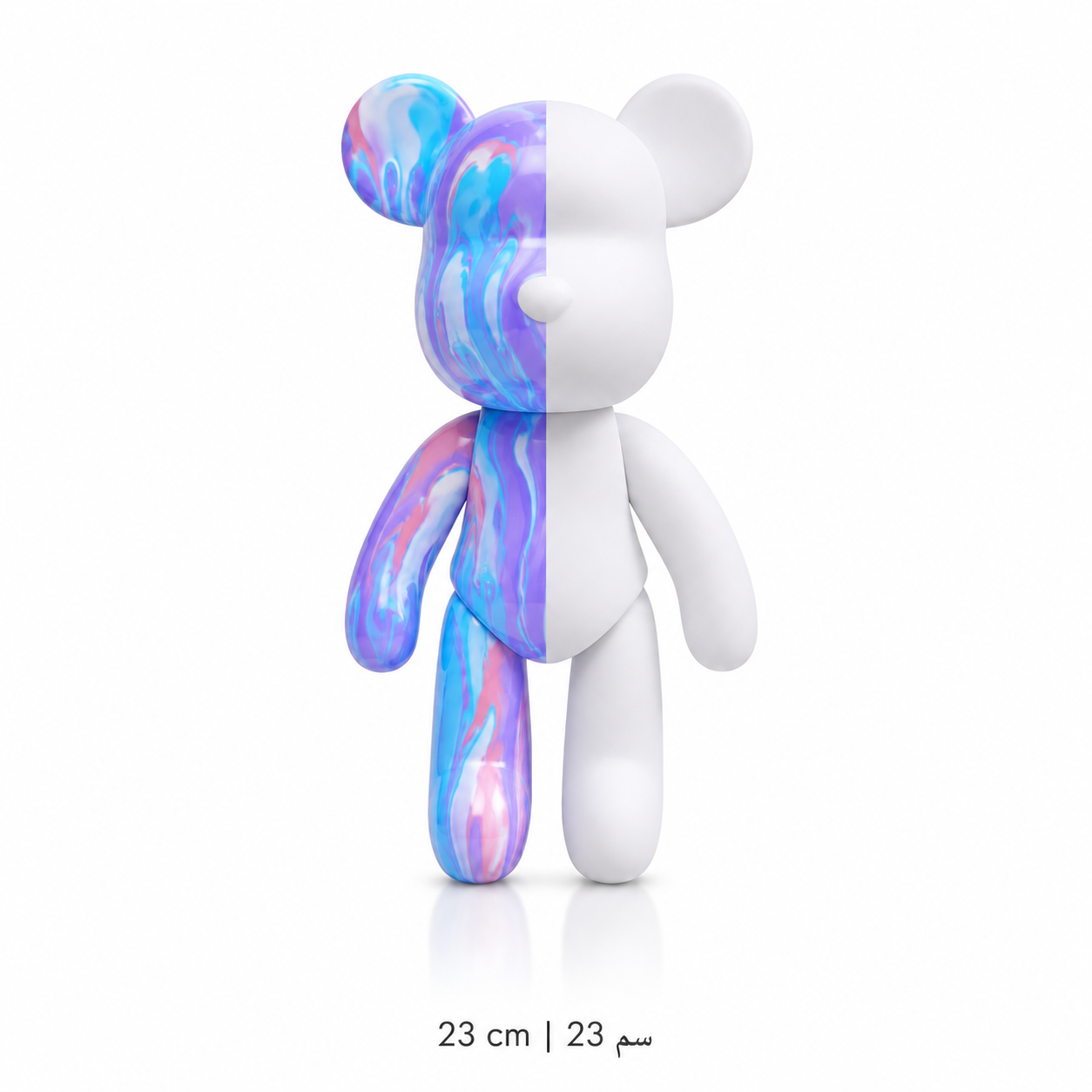 DIY Bear Art Figure – Paint Your Own |  مجسم دب فني للتلوين