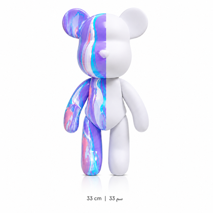 DIY Bear Art Figure – Paint Your Own |  مجسم دب فني للتلوين