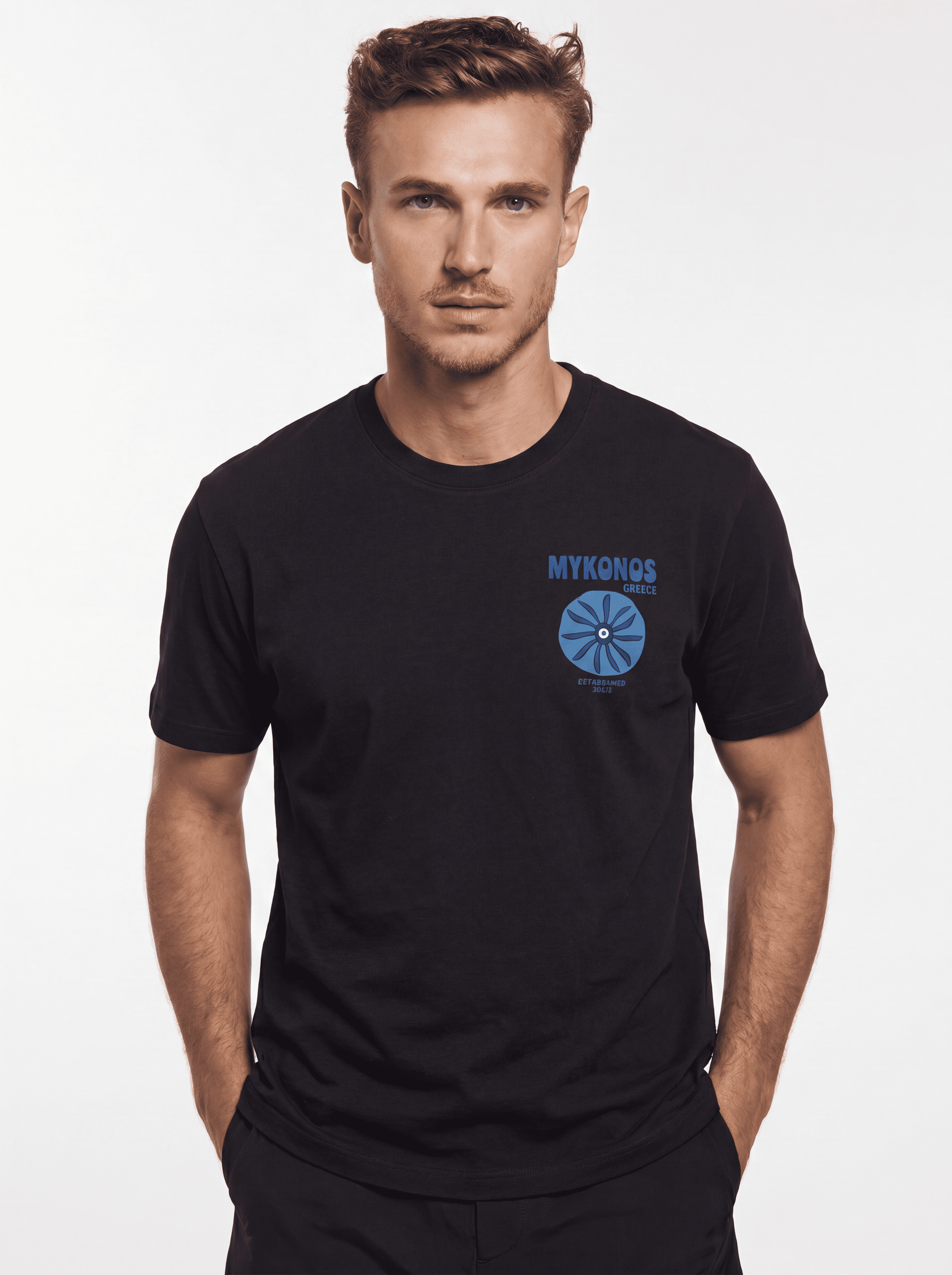 Mykonos Floral Print Tee
