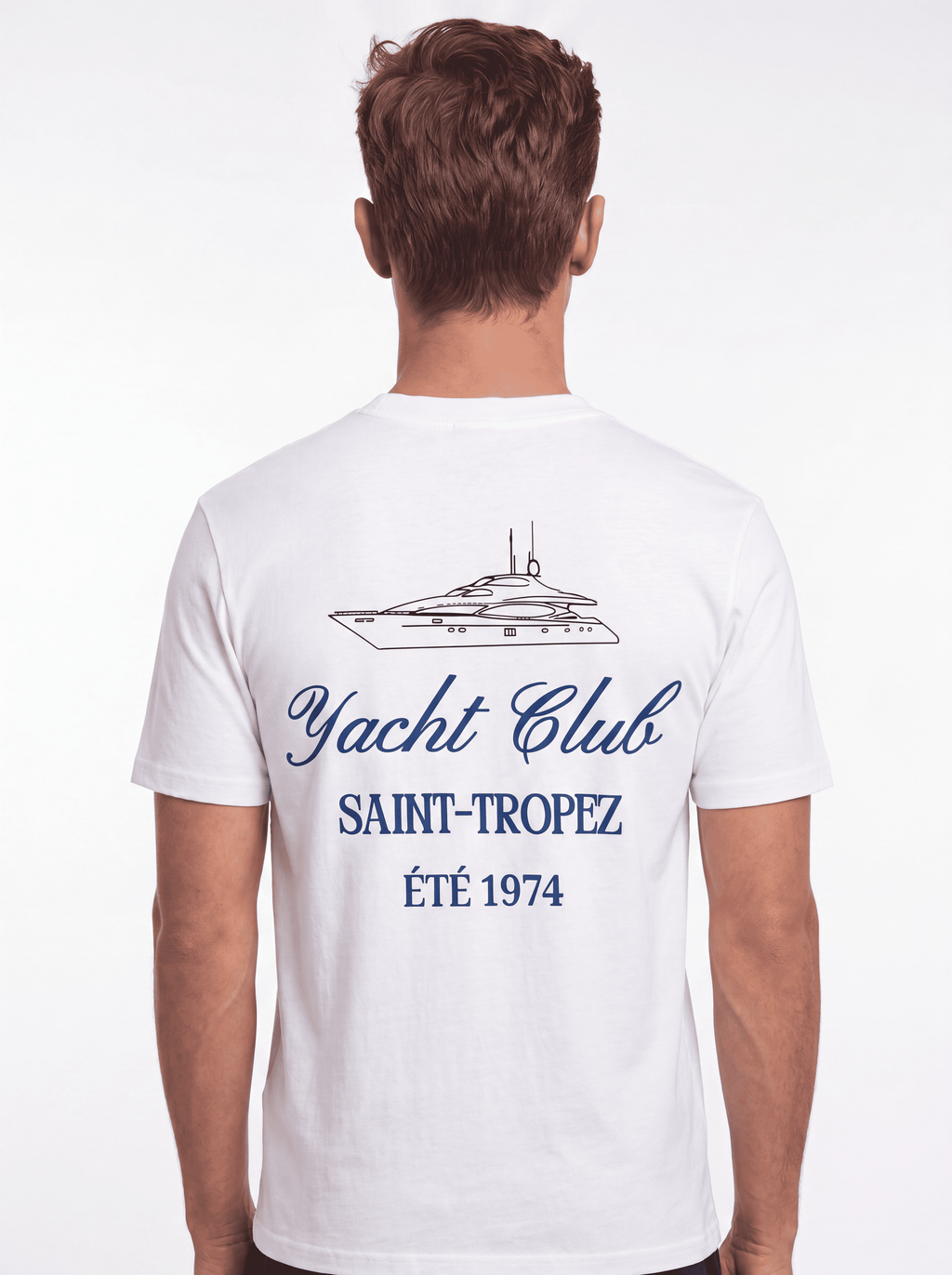 Retro Yacht Club Cotton Tee