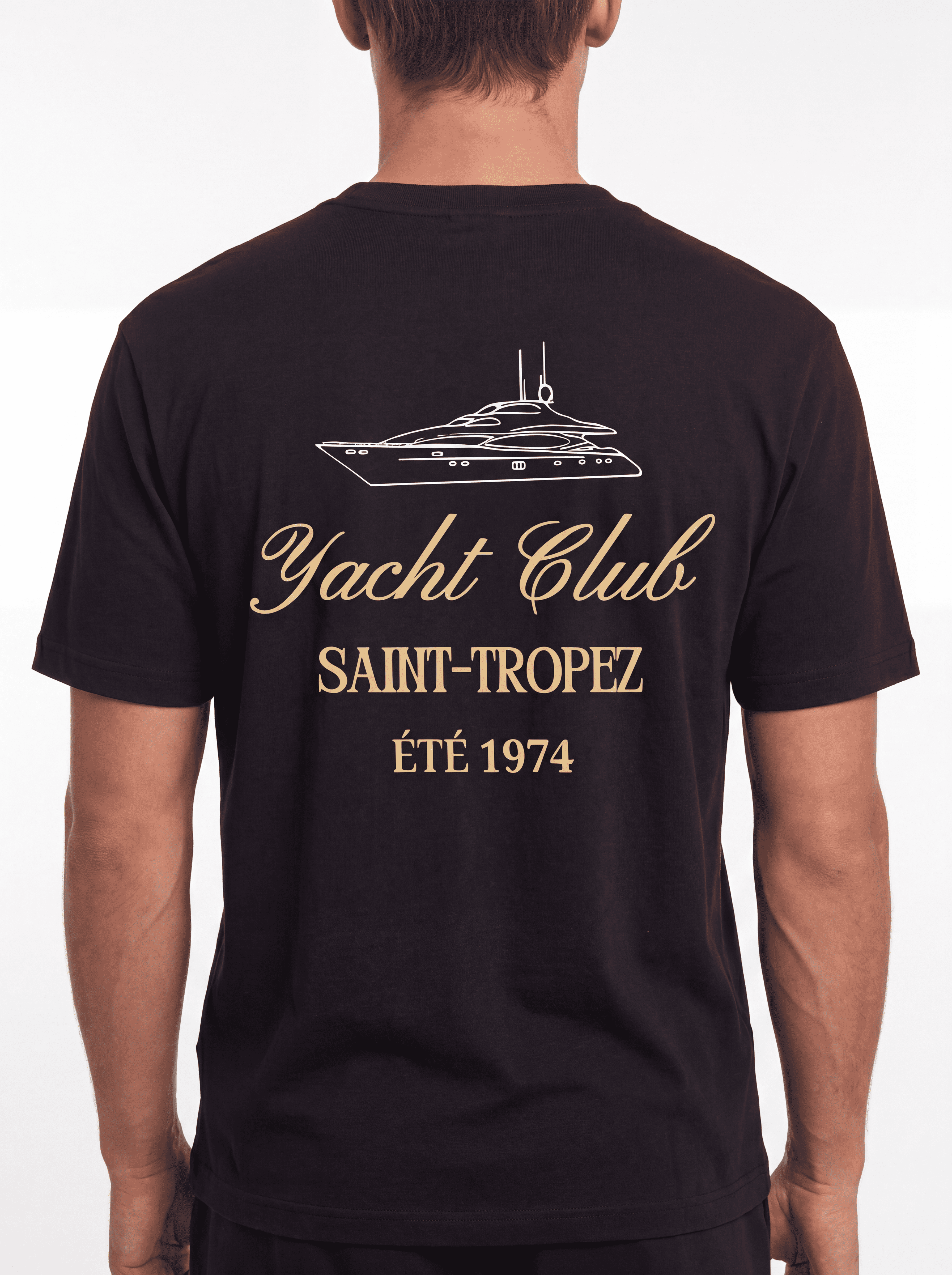 Retro Yacht Club Cotton Tee