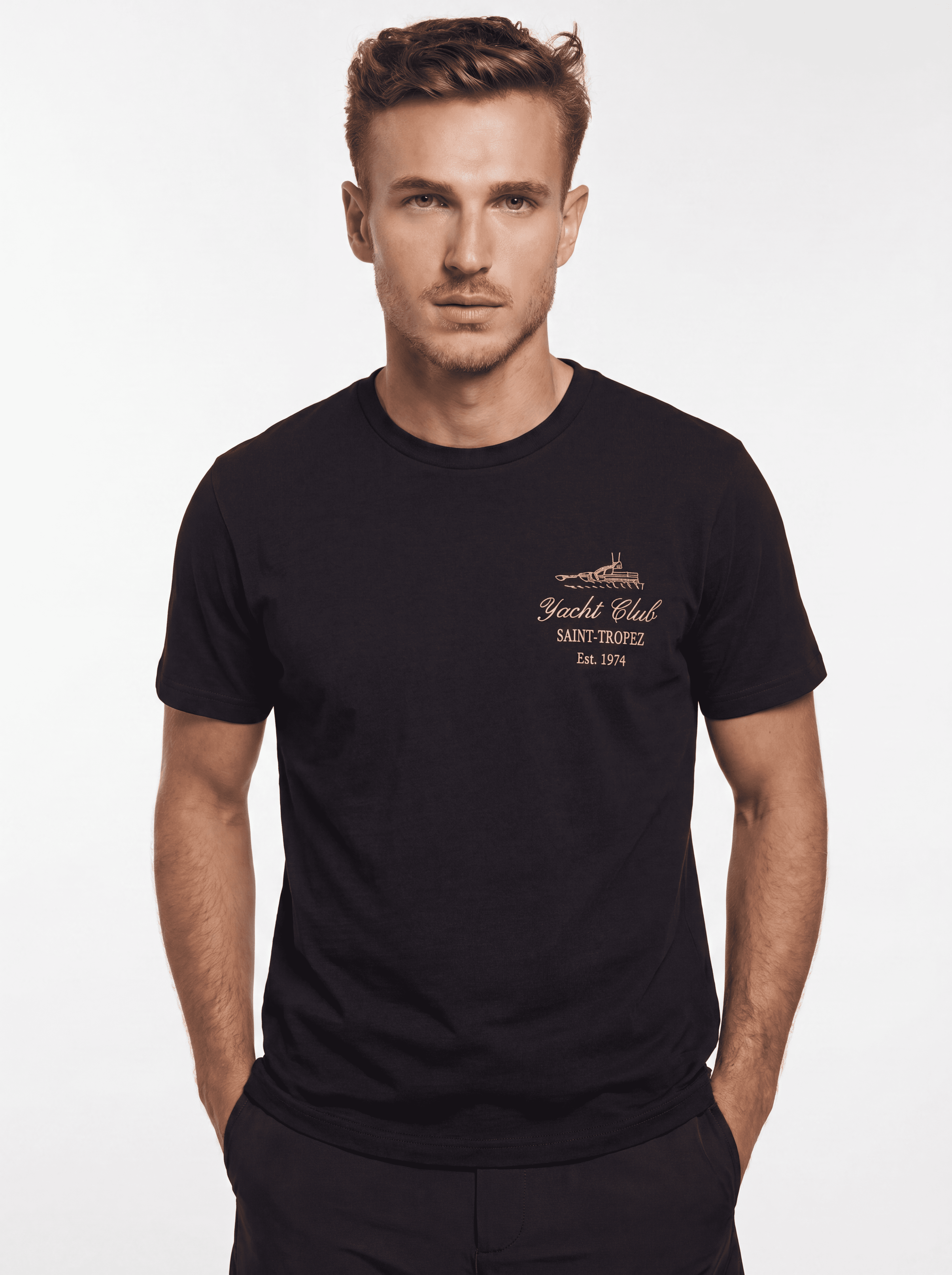 Retro Yacht Club Cotton Tee