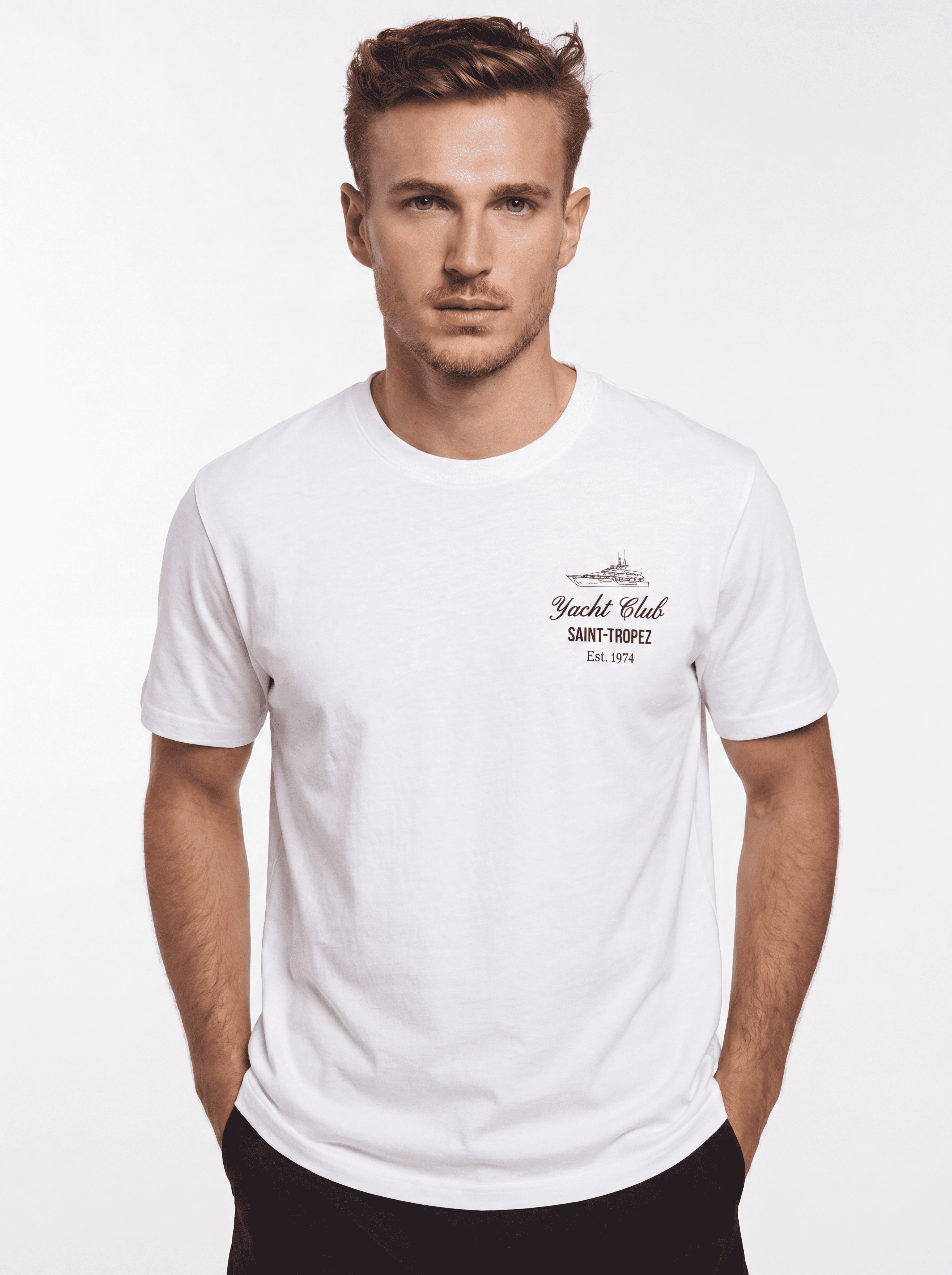 Retro Yacht Club Cotton Tee